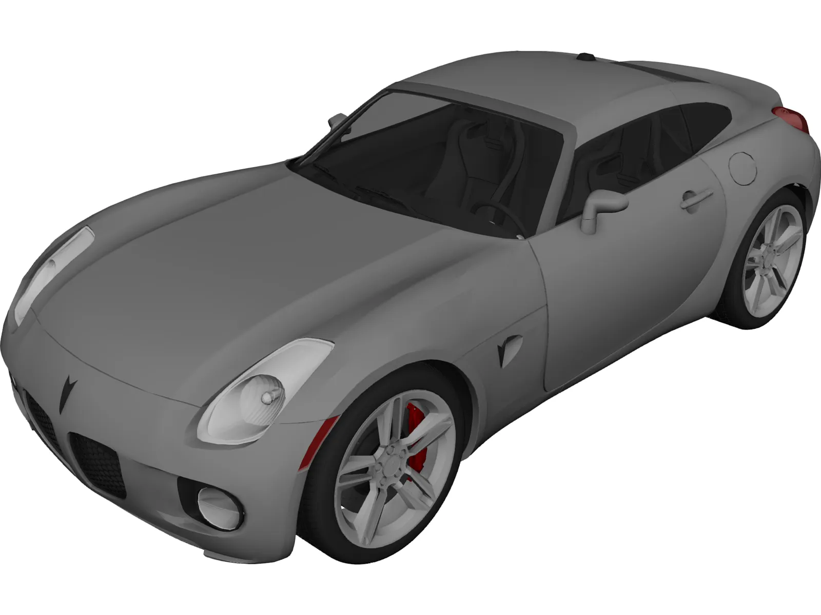 Pontiac Solstice Coupe (2009) 3D Model