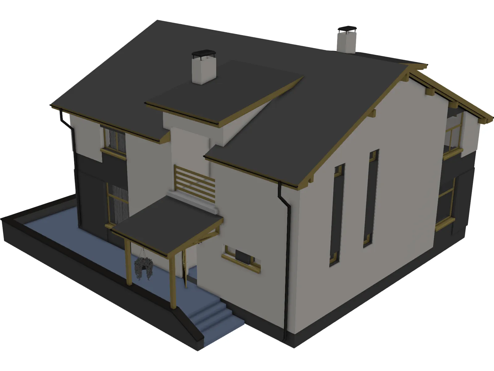 House Private 3D Model