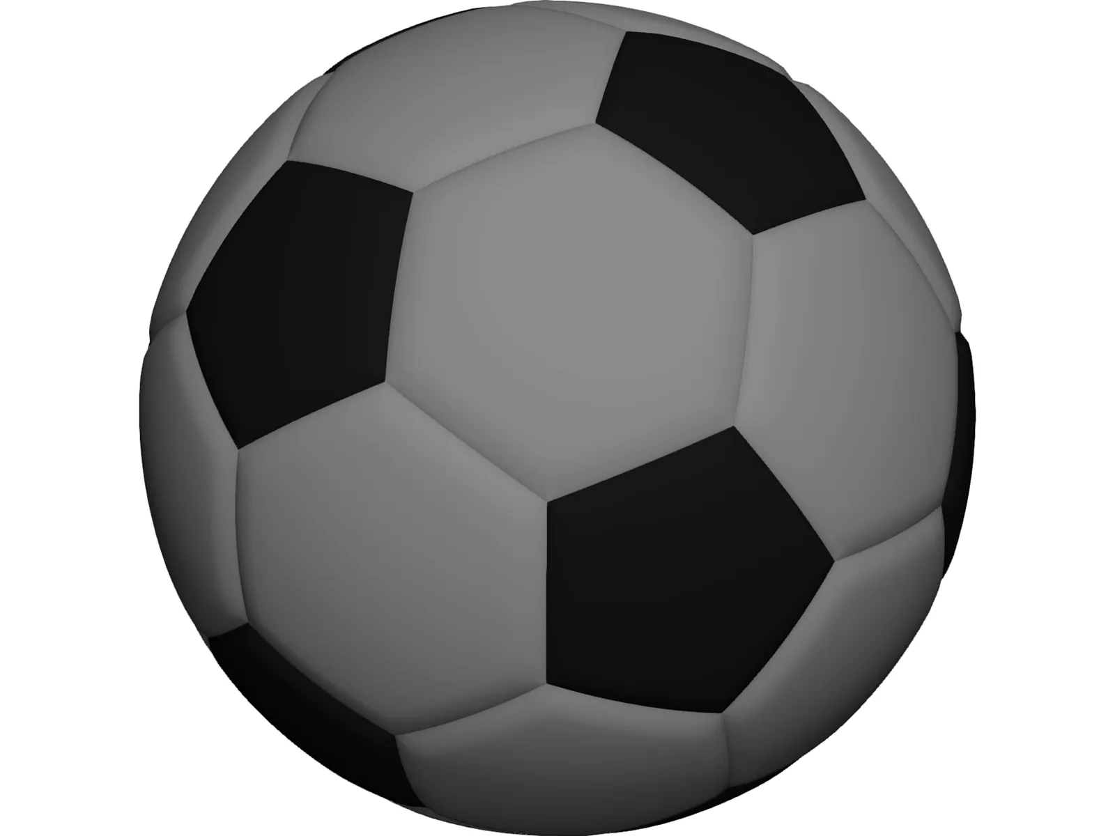 Football 3D Model