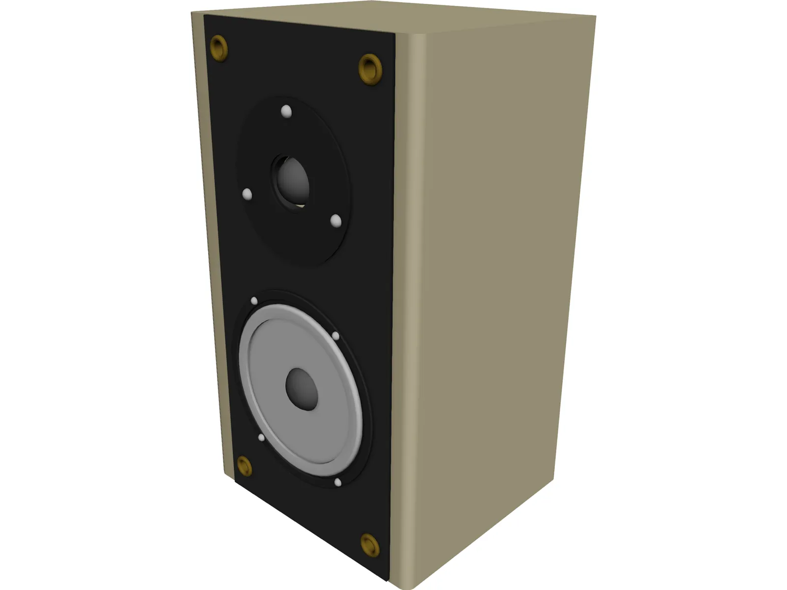 Speaker 3D Model