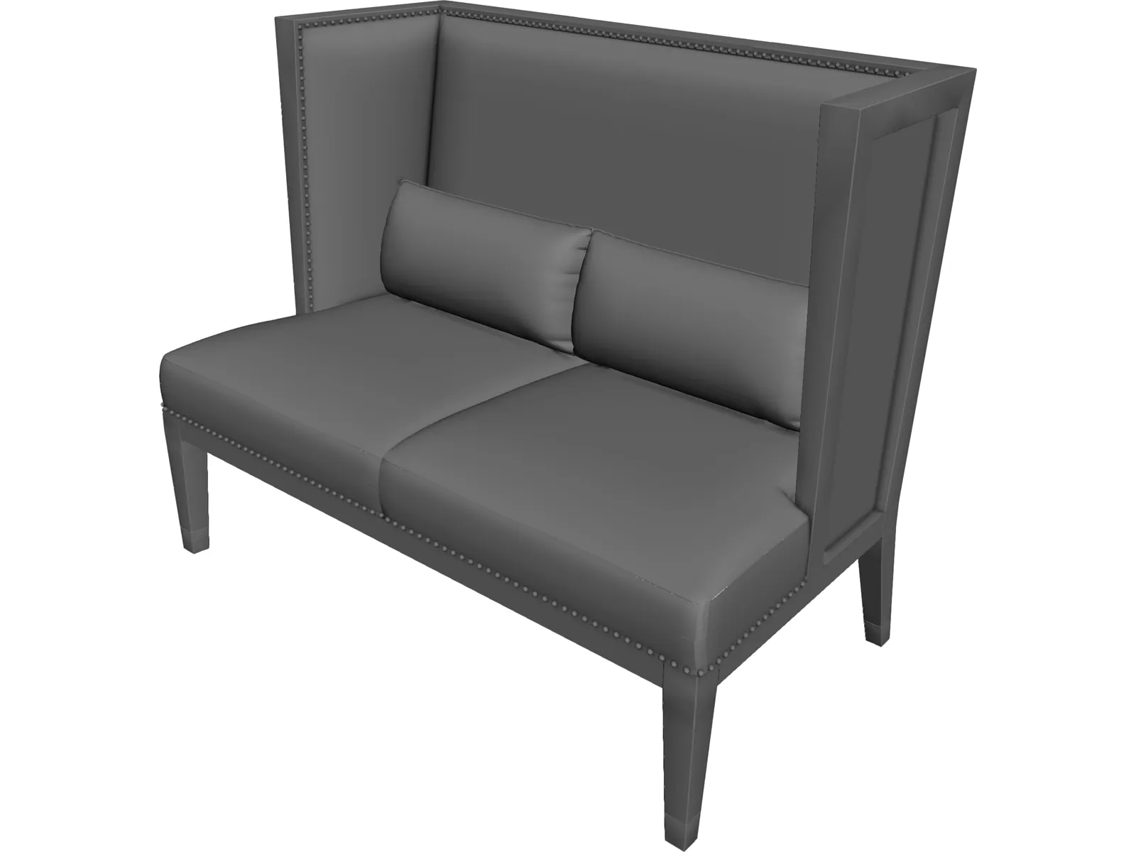 Jovello Loveseat 3D Model