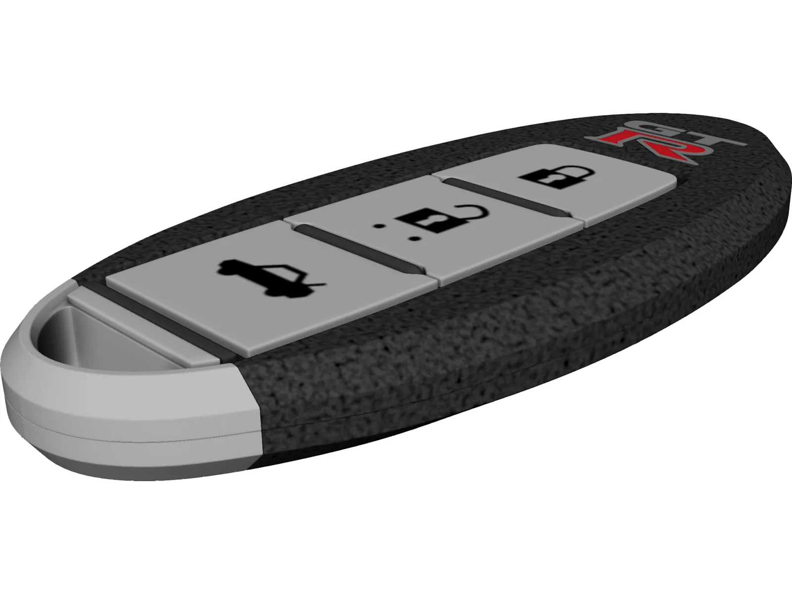 Nissan GT-R Car Key 3D Model