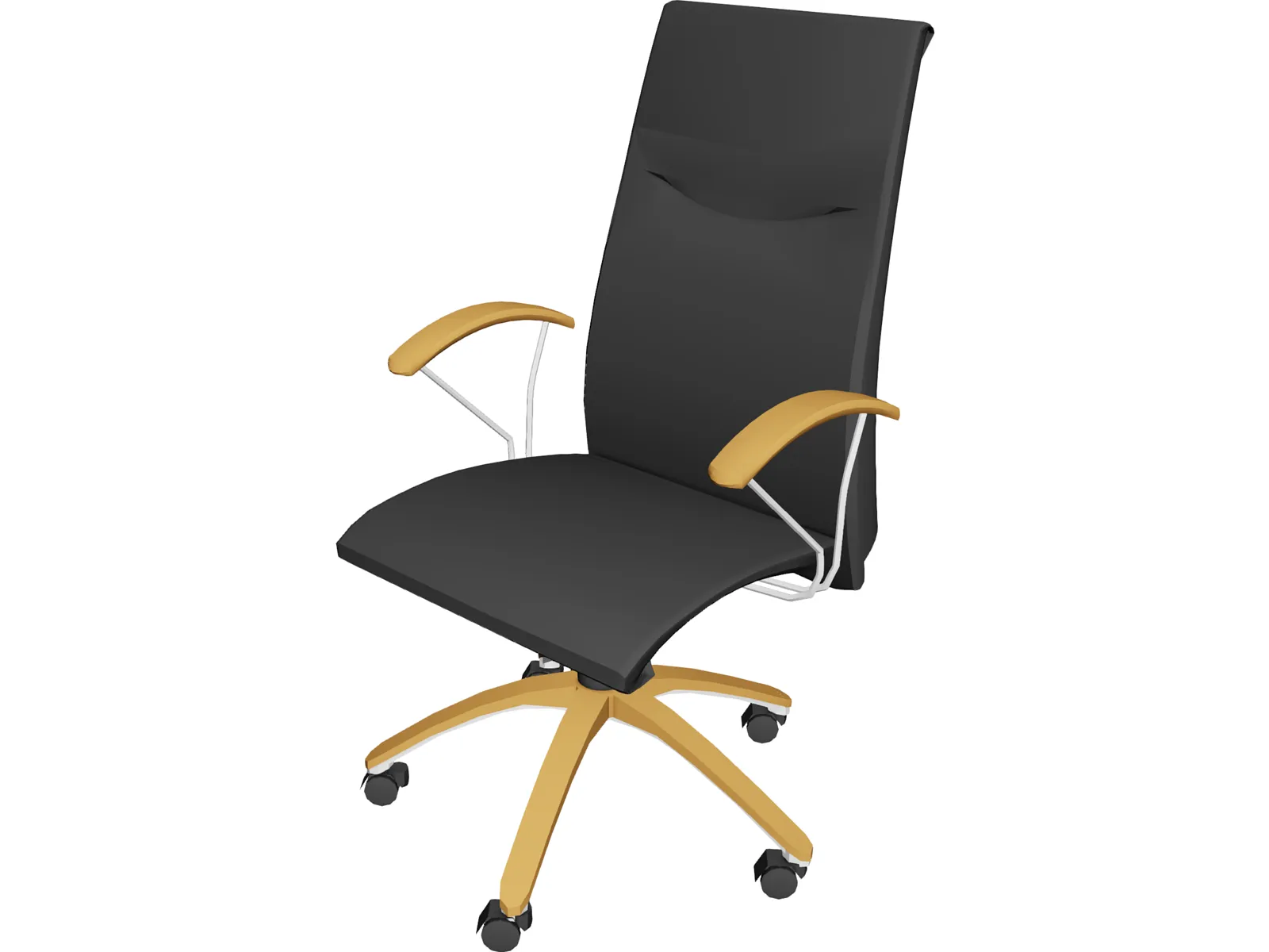 Chair Oxford Secretary 3D Model