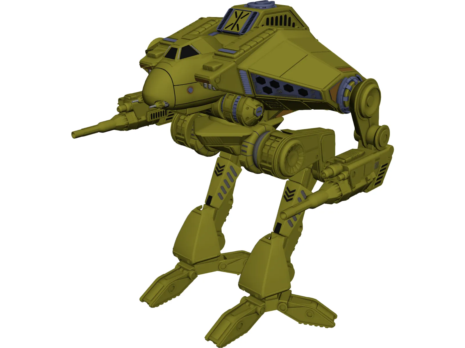 Cougar Battletech 3D Model