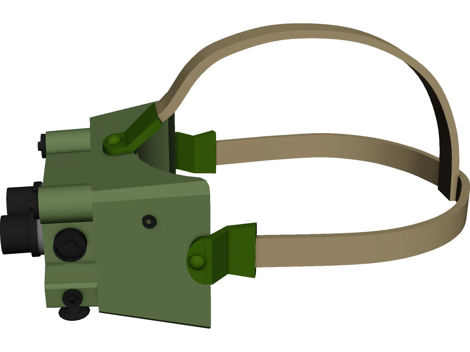 Night Goggles 3D Model