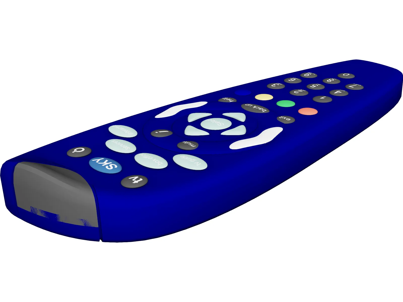 Remote Control 3D Model