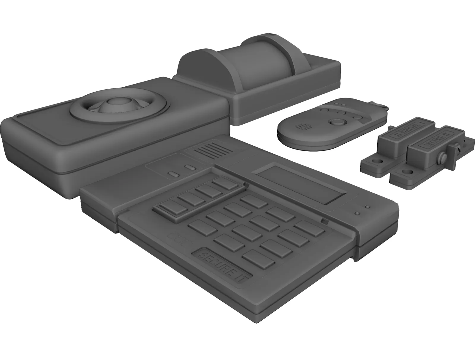 Alarms 3D Model