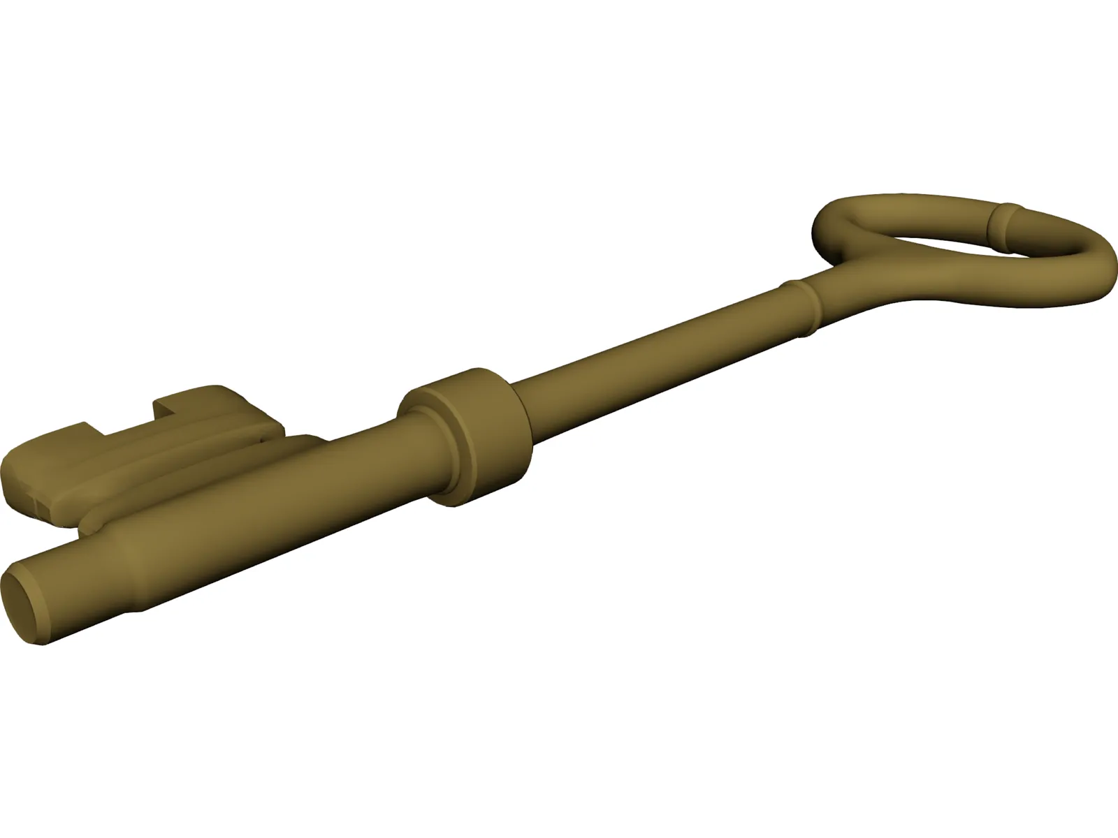 Skeleton Key 3D Model