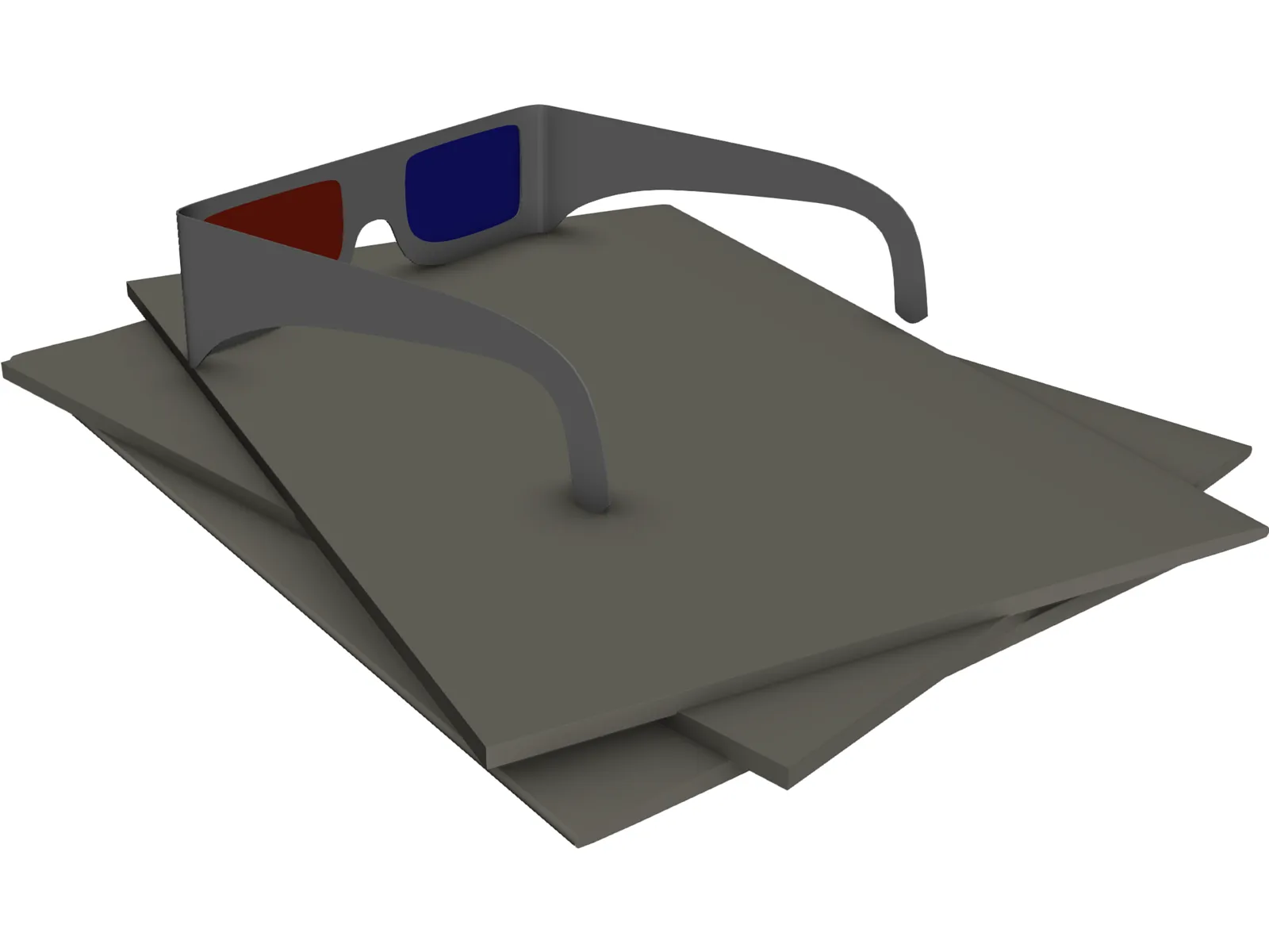 3D Glasses 3D Model