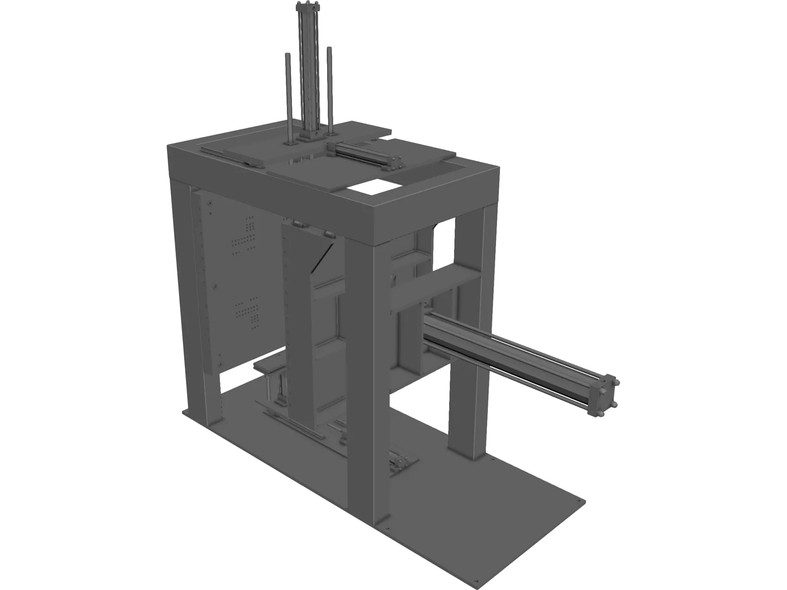 Mold Press 3D Model