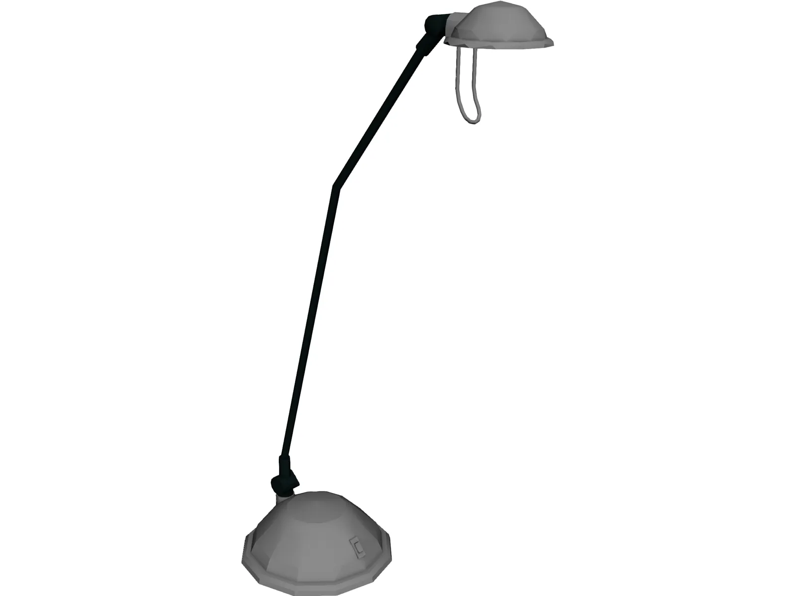 Lamp Desk 3D Model