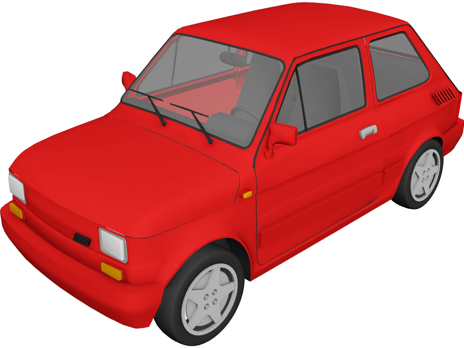 Fiat Maluch 3D Model