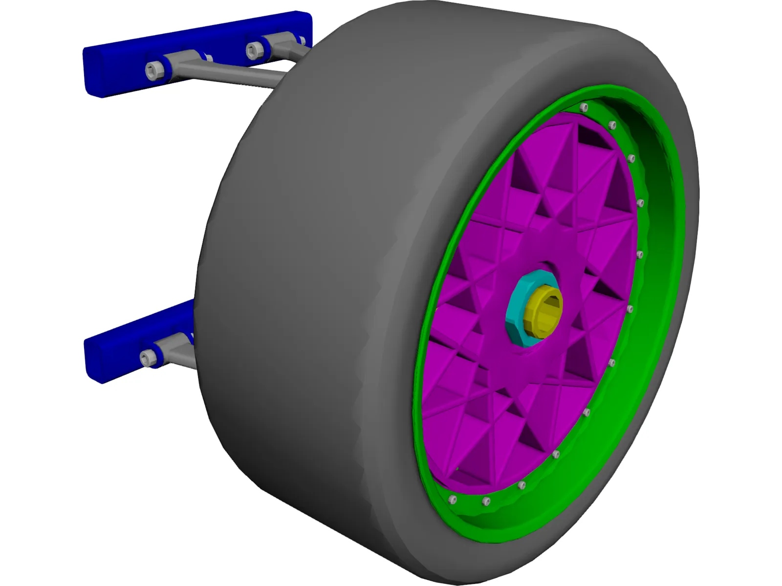 Wheel 3D Model