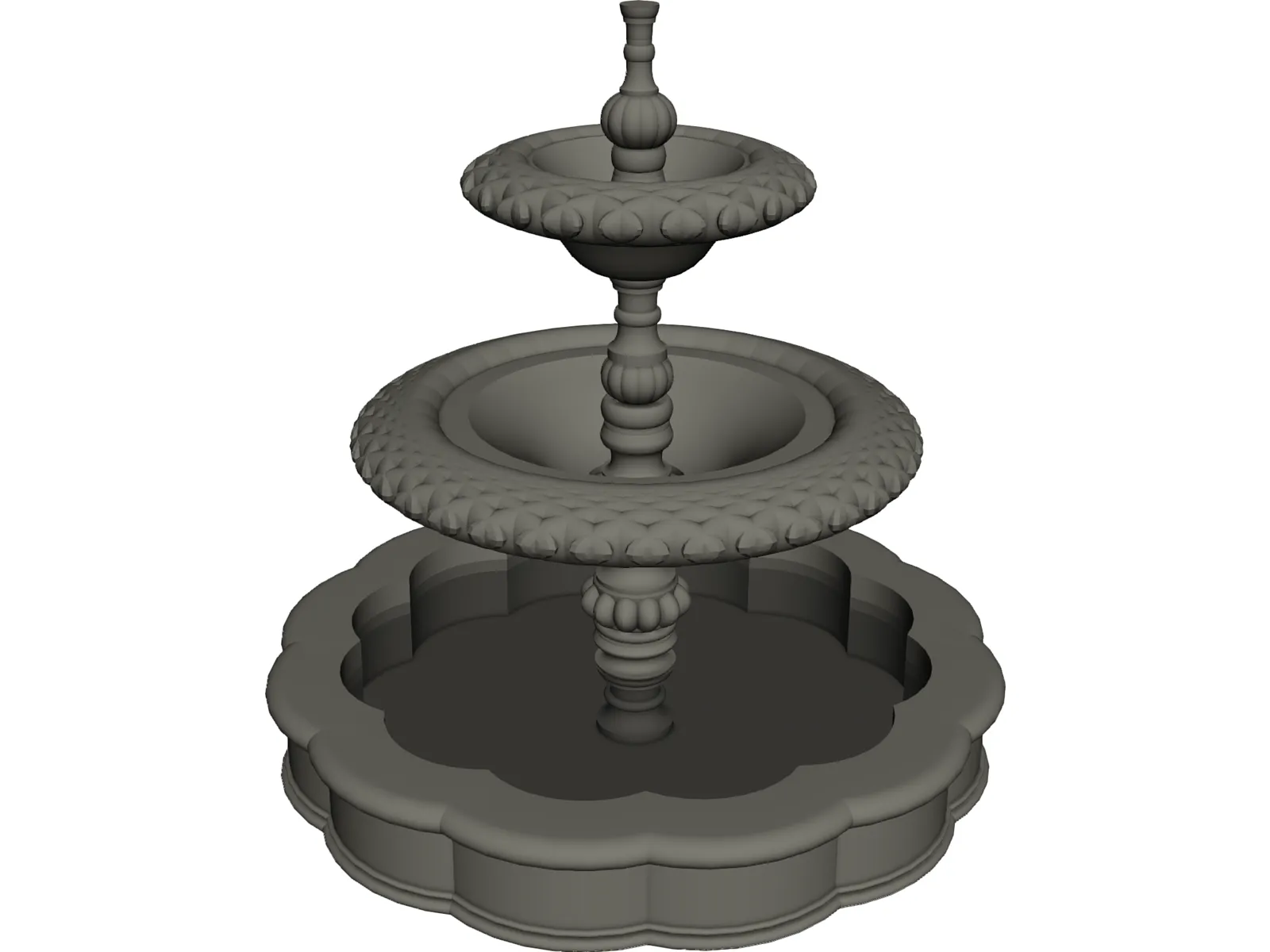 Fountain  3D Model