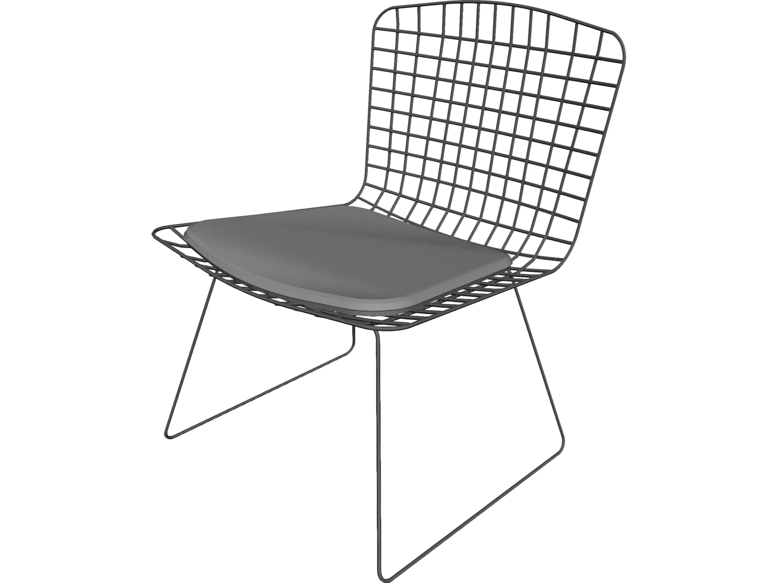 Chair Bertoia 3D Model
