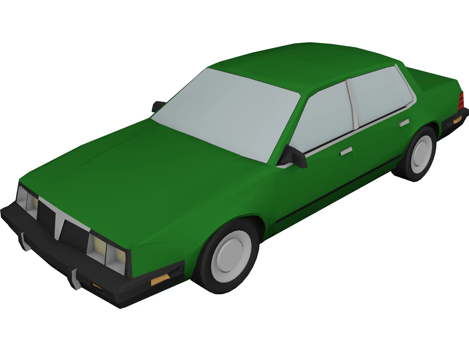 Pontiac 6000 (1984) 3D Model