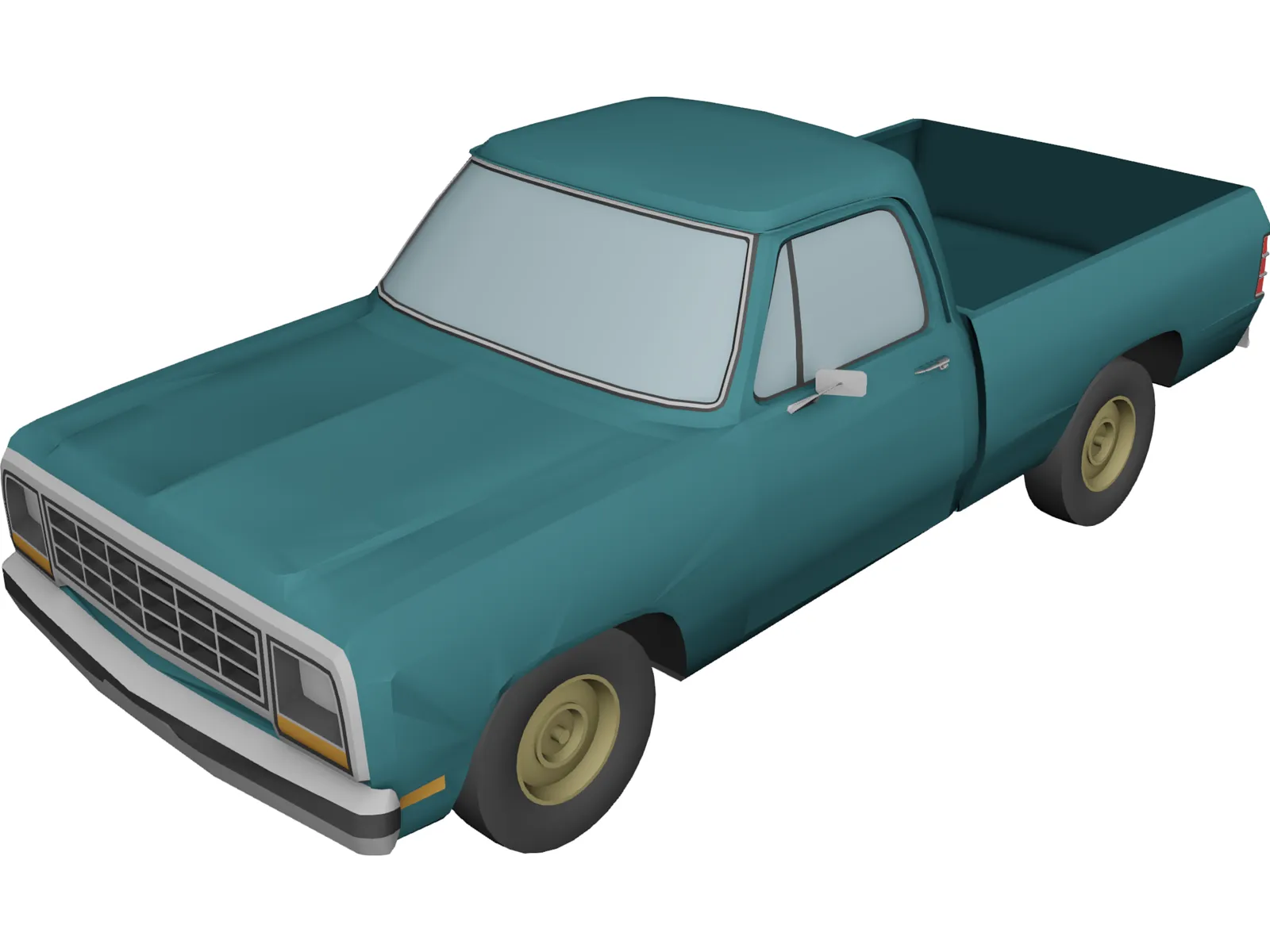 Dodge Ram (1984) 3D Model