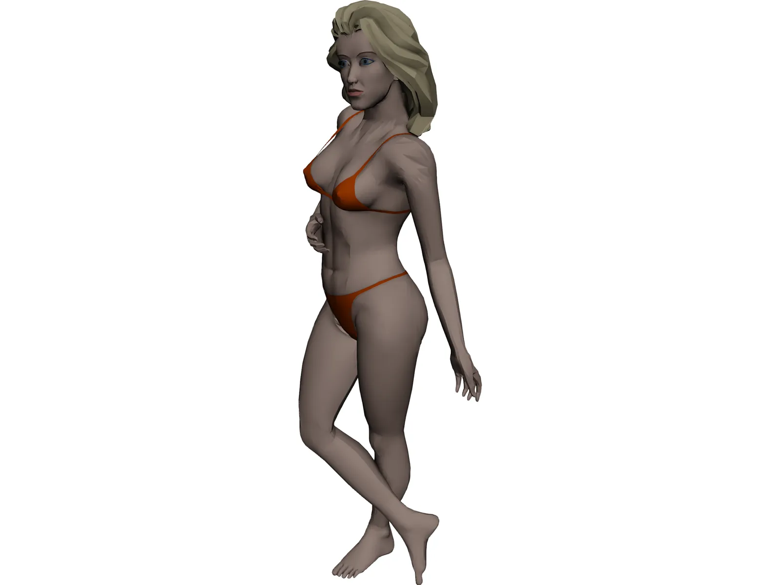 Lady 3D Model