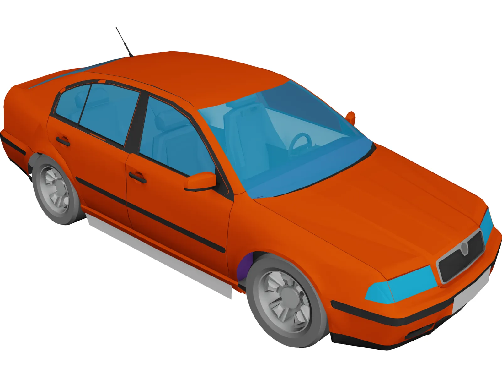 Skoda Octavia 3D Model