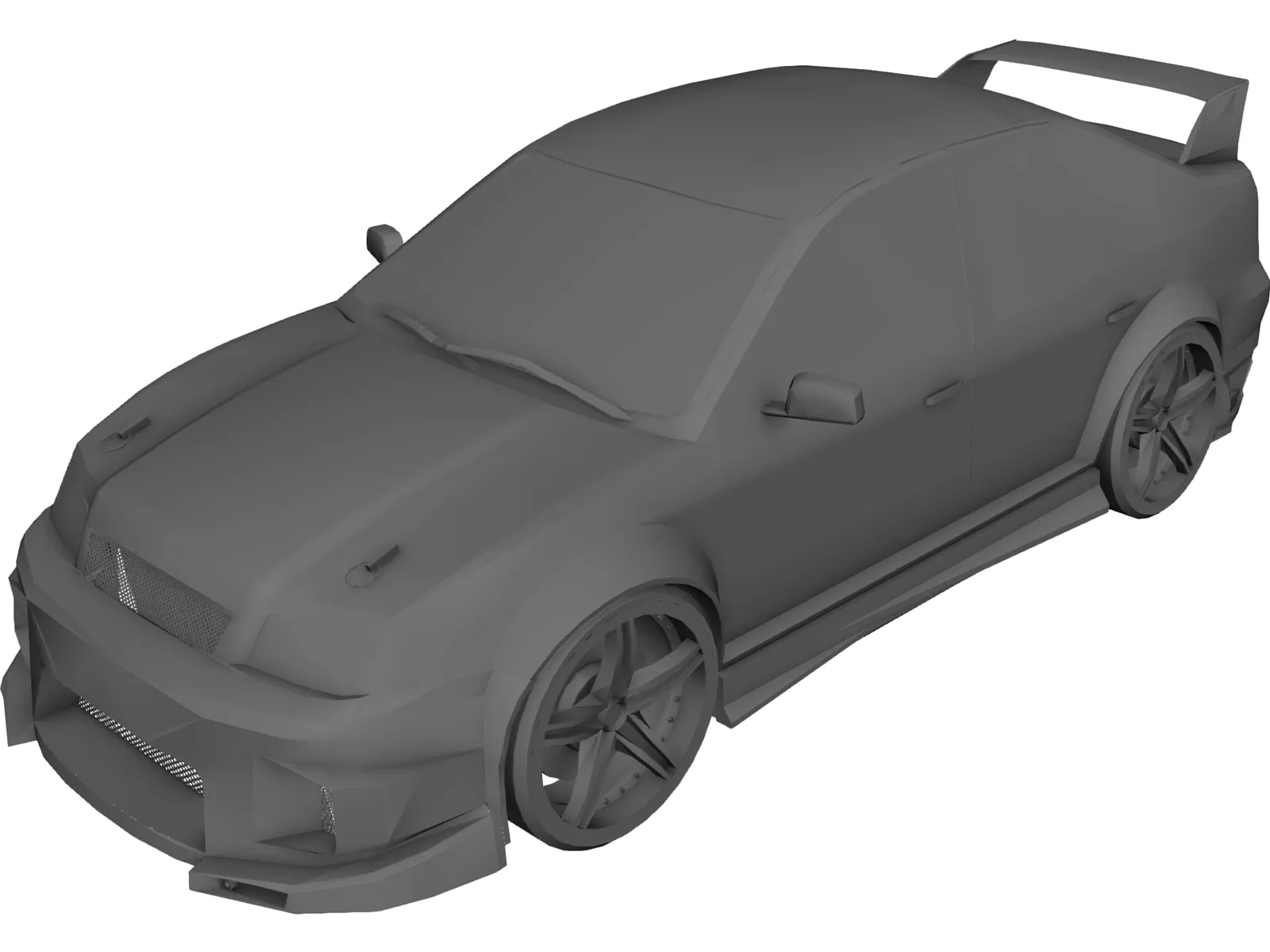 Volkswagen Bora RS [Tuned] 3D Model