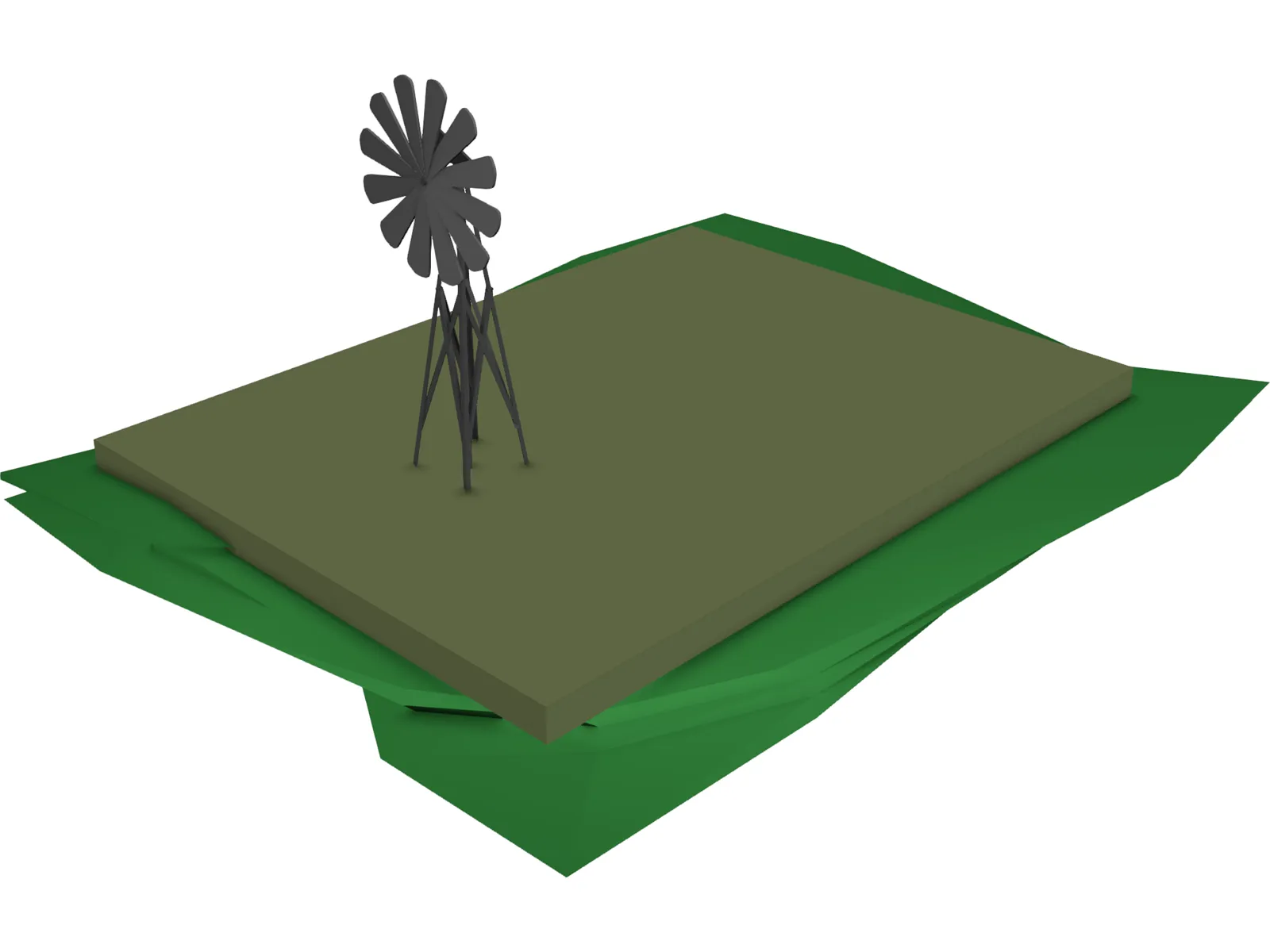 Windmill 3D Model