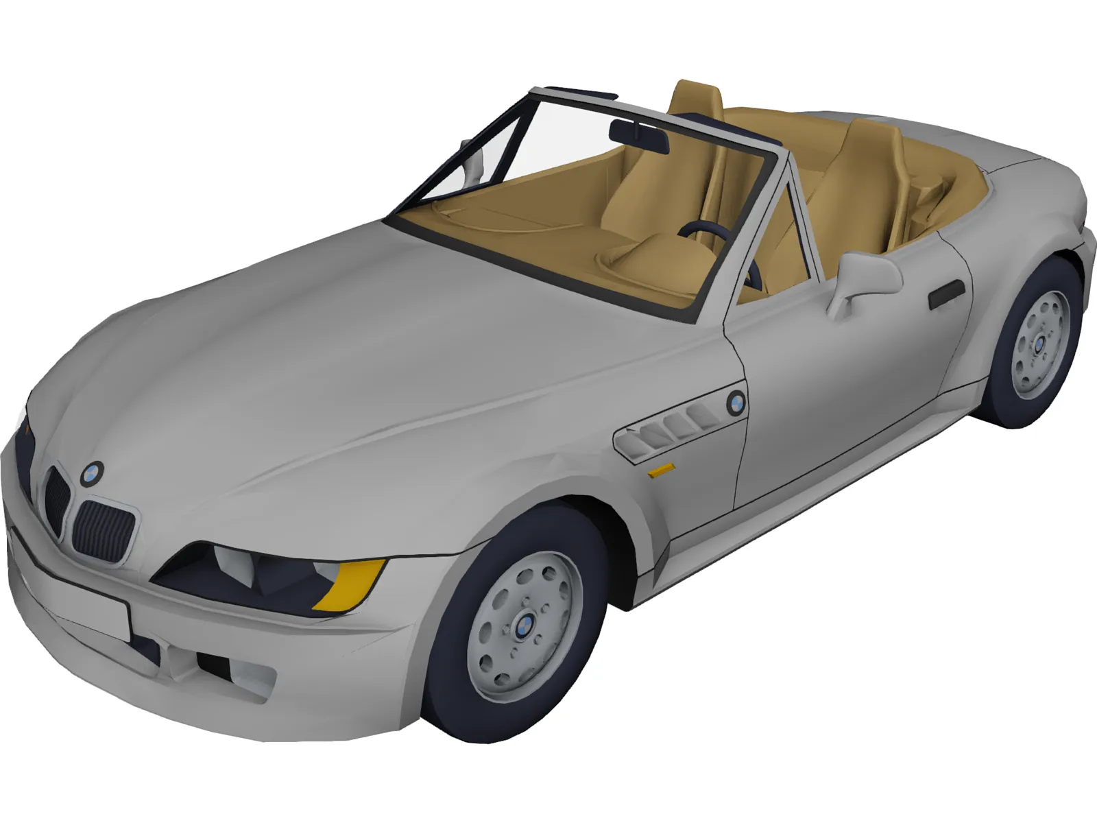 BMW Z3 3D Model