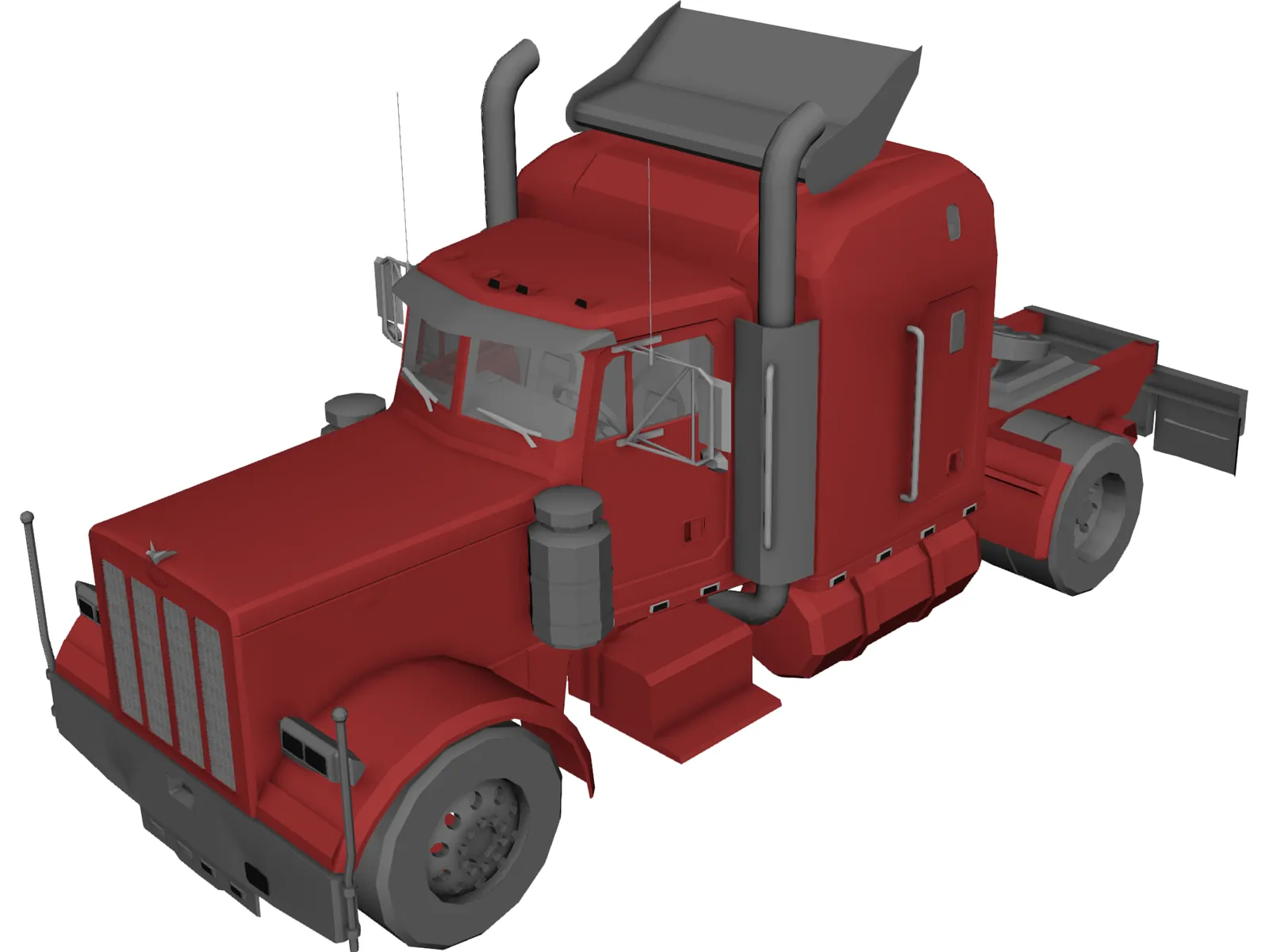 Peterbilt 379 3D Model