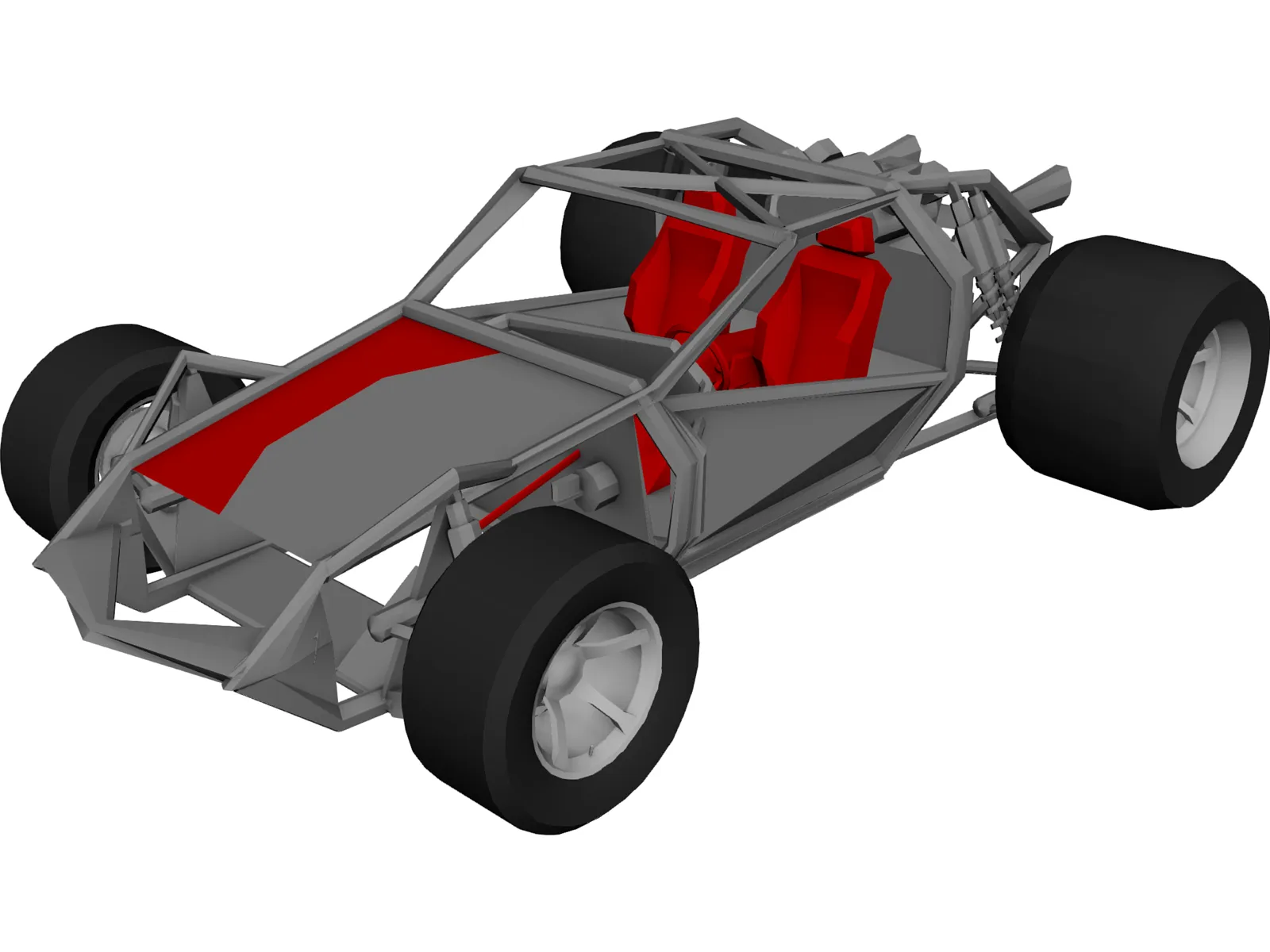 Dune Buggy 3D Model