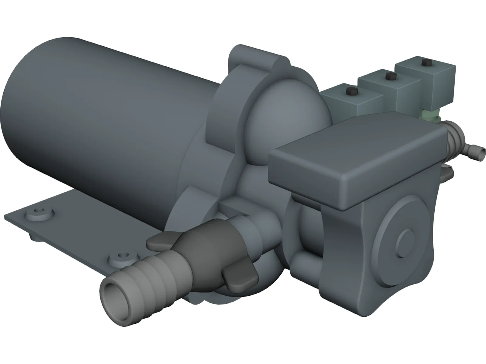 AC&R Circ Pump and TXVs 3D Model