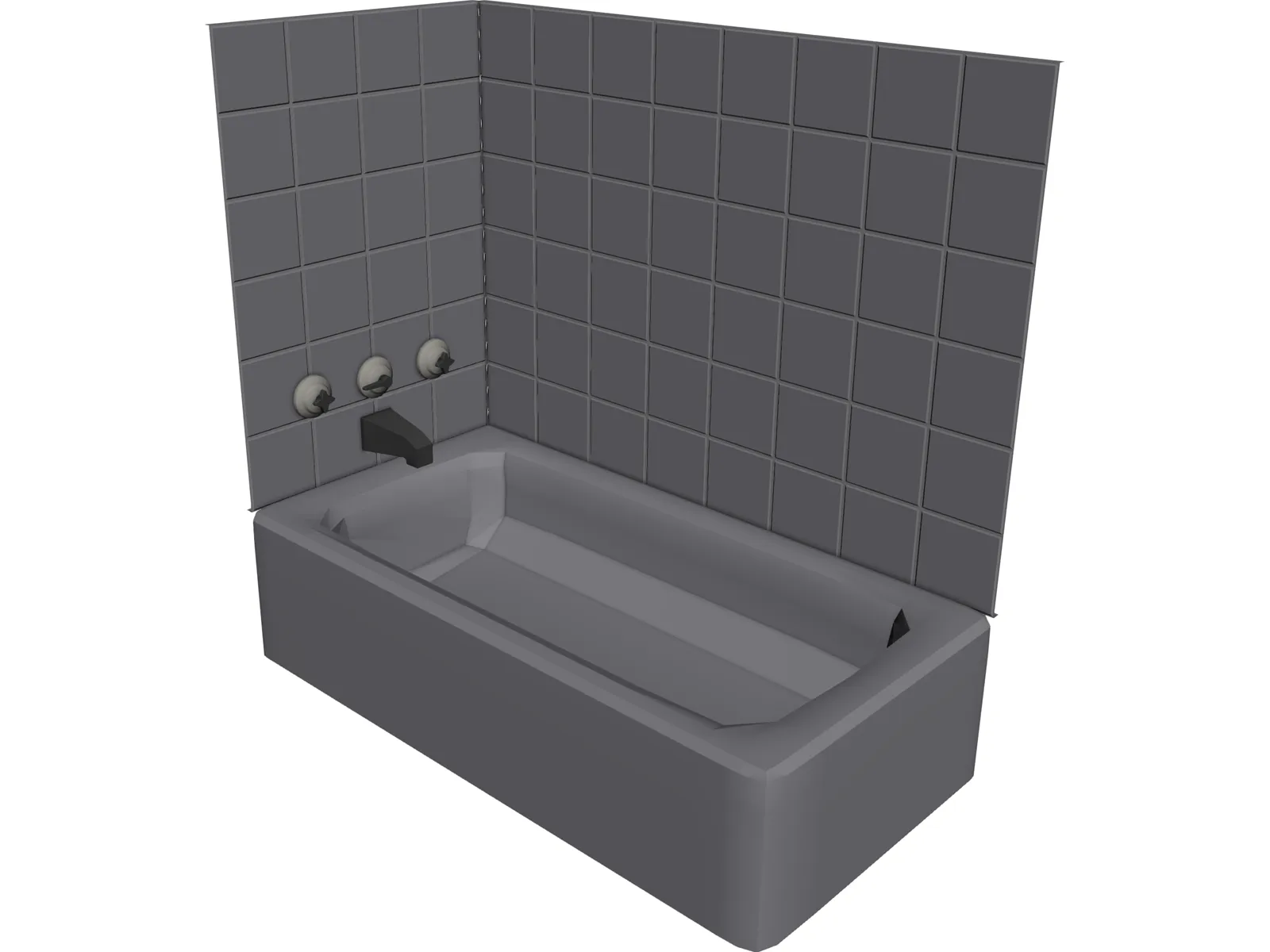 Bath Tub 3D Model