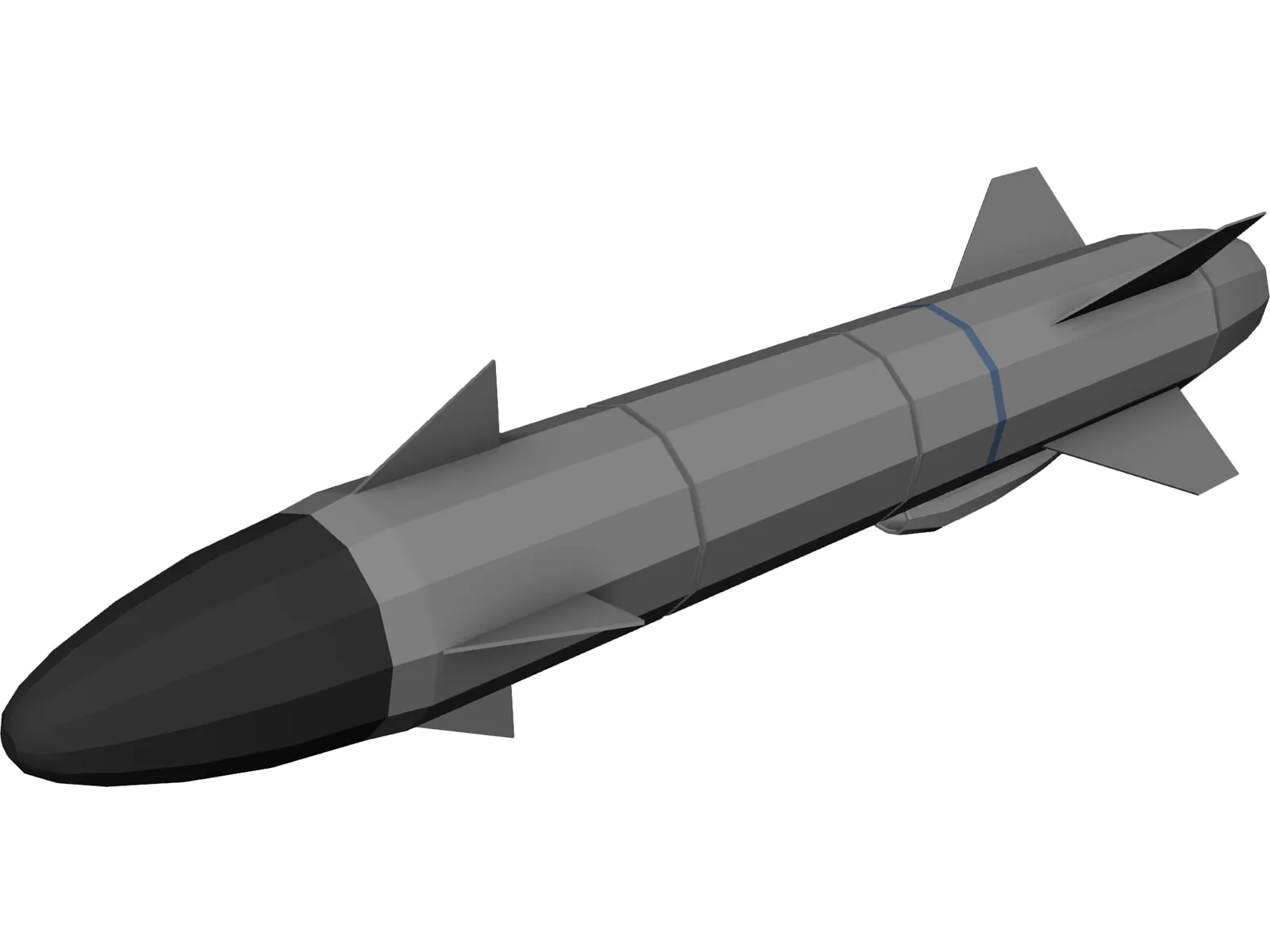 Missile Penguin Anti-Ship 3D Model