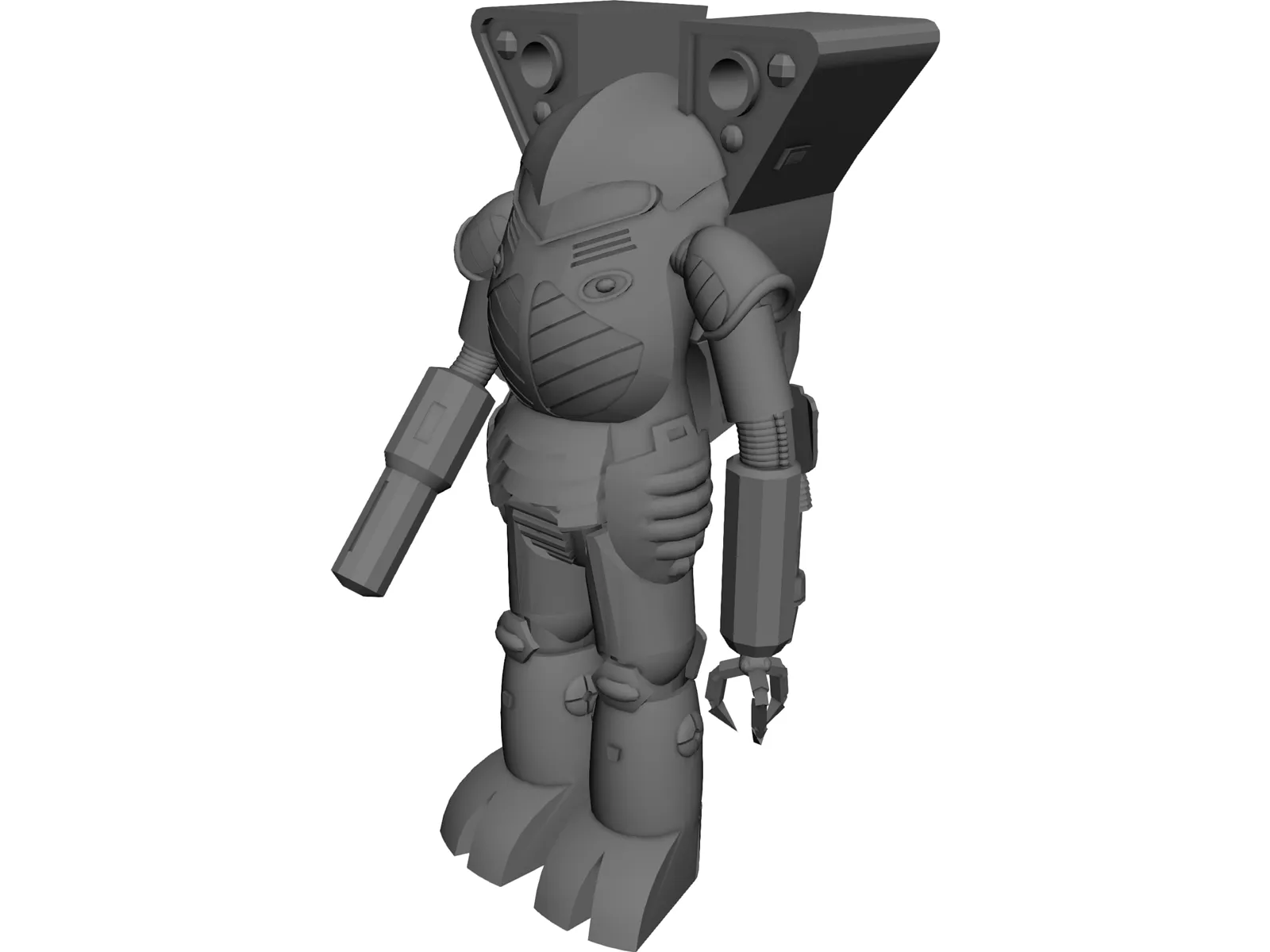 Battletech Elemental 3D Model