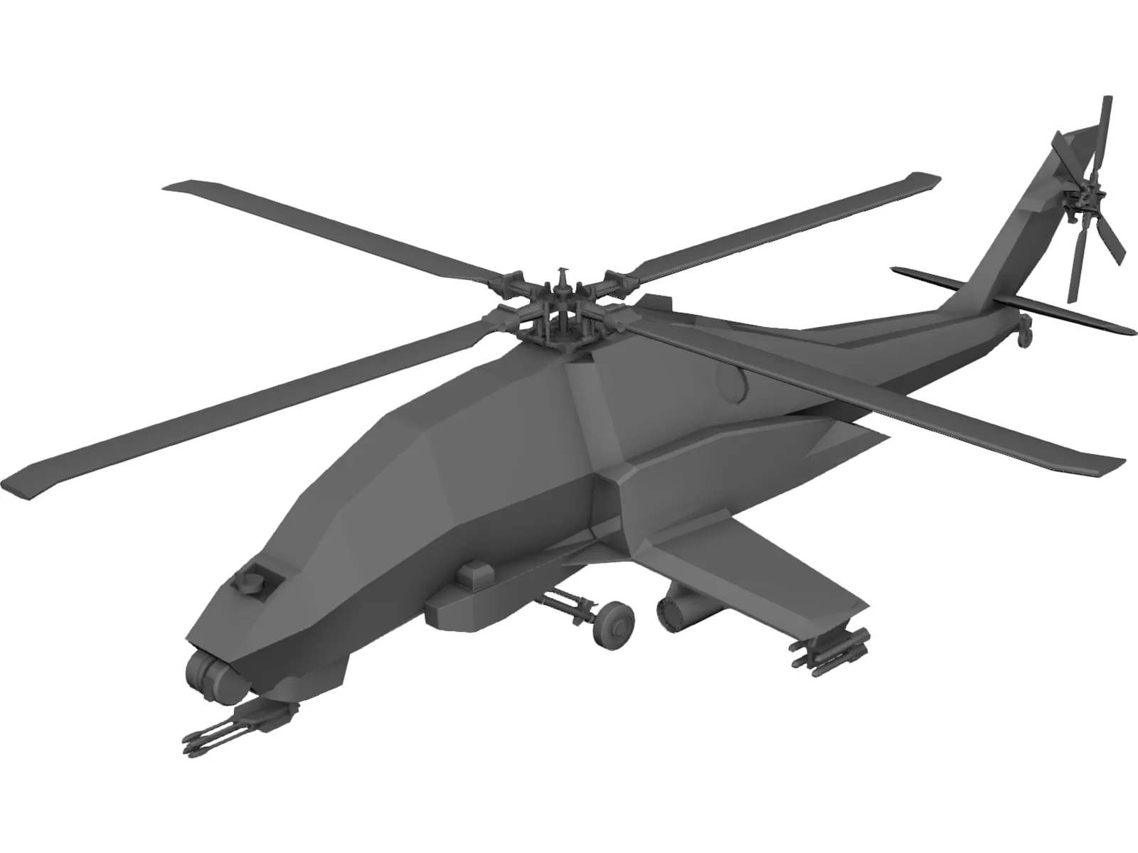 Westland Wasp 3D Model