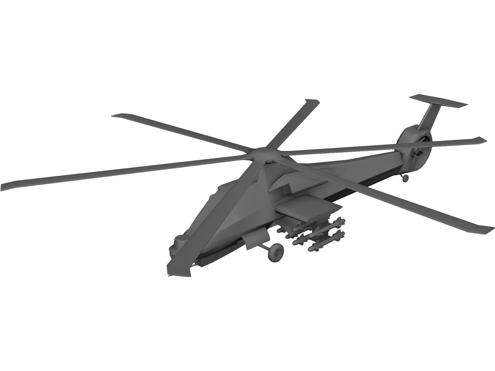 Boeing/Sikorsky RAH-66 Comanche 3D Model