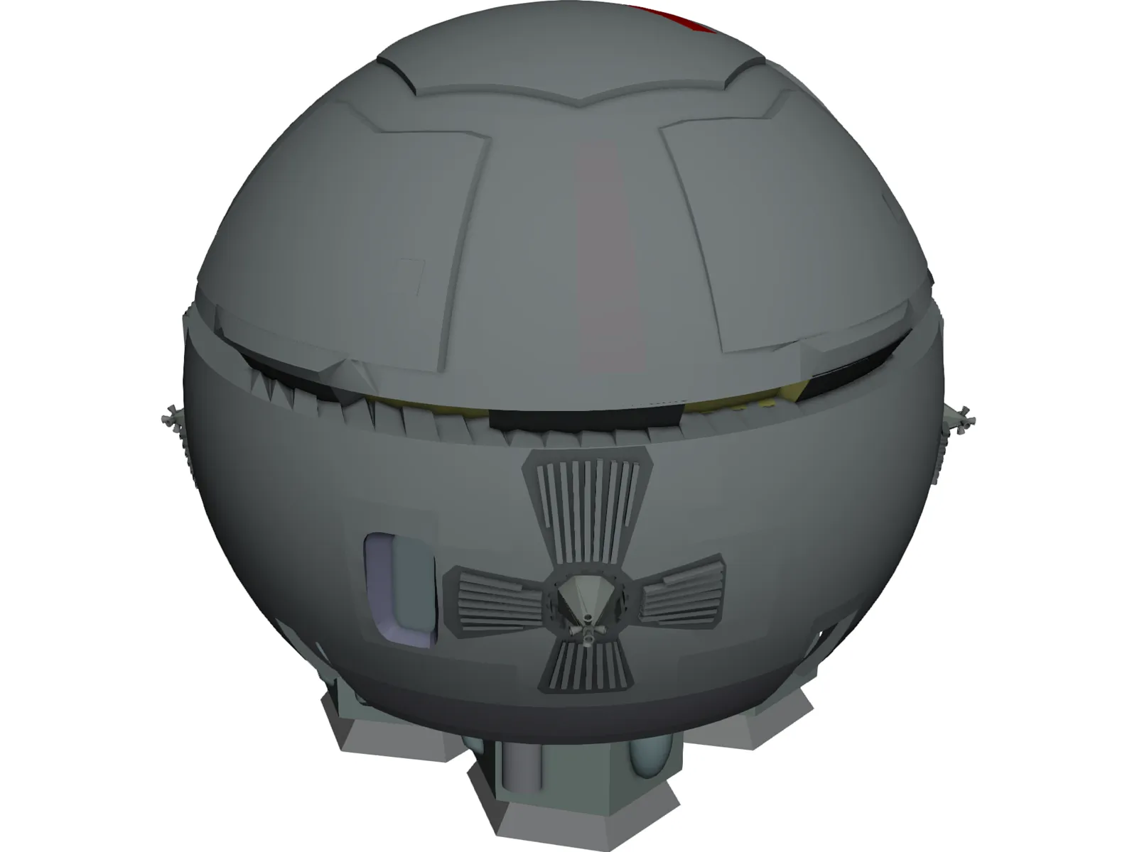 2001 Aries Lander 3D Model