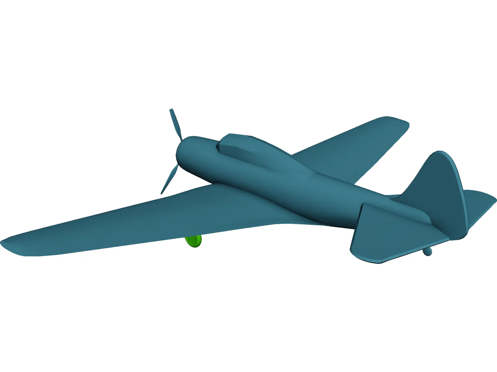 Douglas TBD-1 Devastator 3D Model