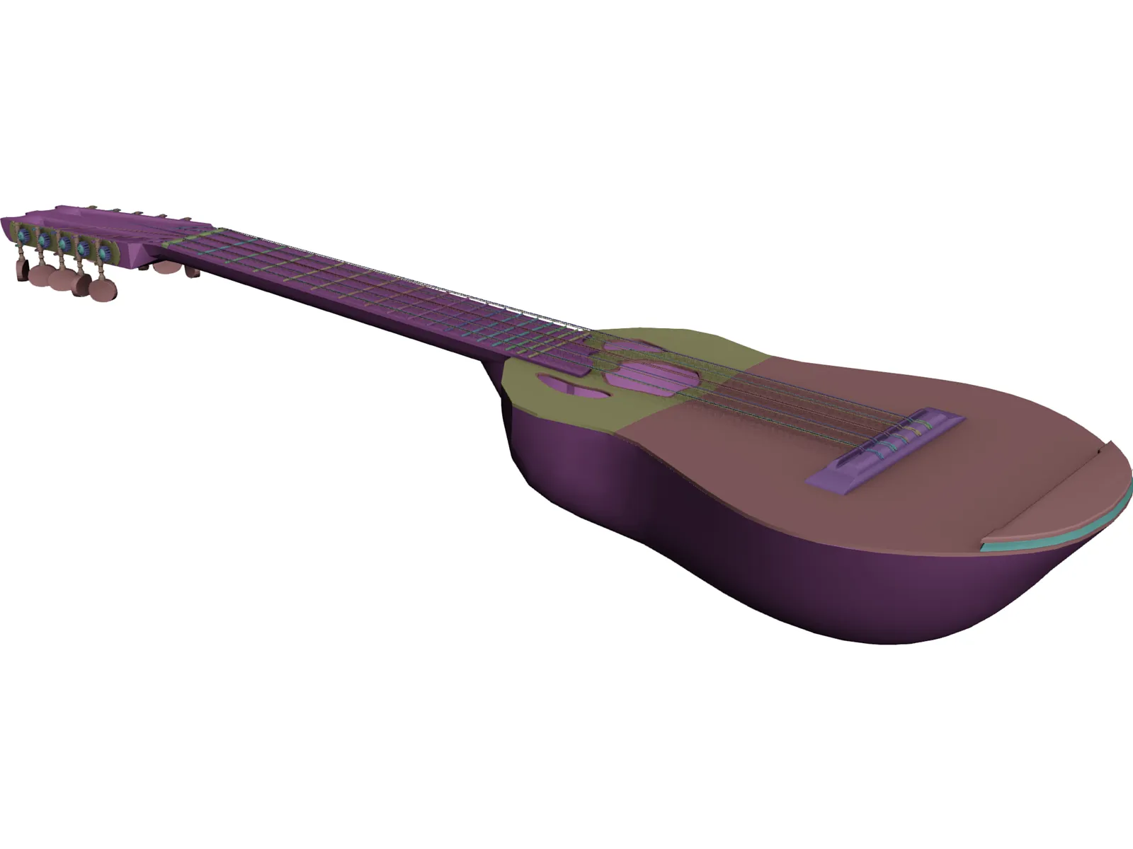 Charango 3D Model