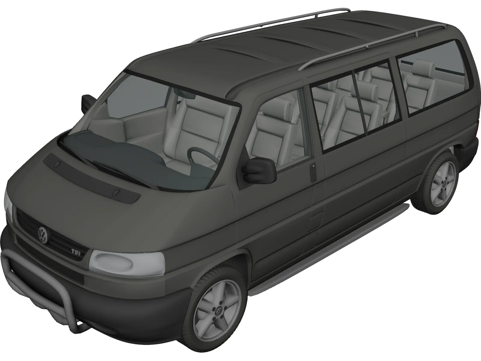 Volkswagen Transporter T4 3D Model