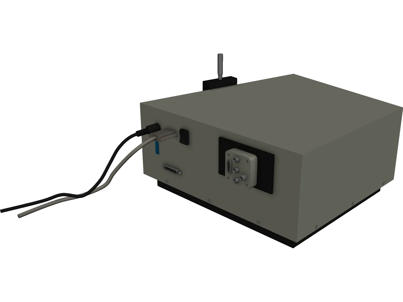 Monochromator 3D Model