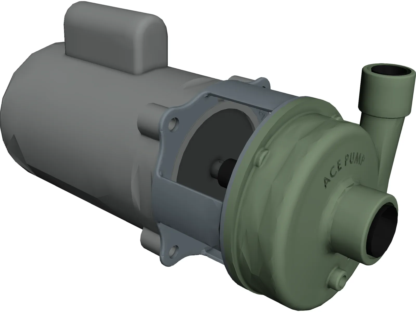 Electric Pump 3D Model