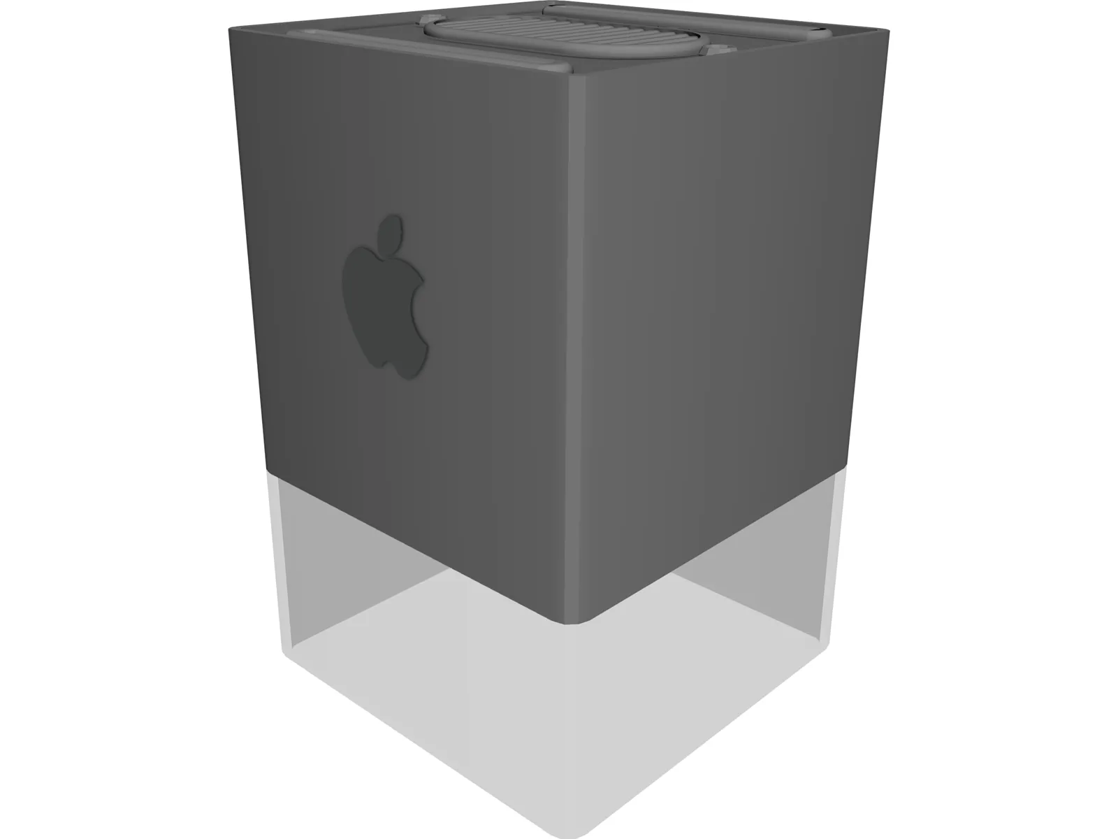 Apple Cube 3D Model