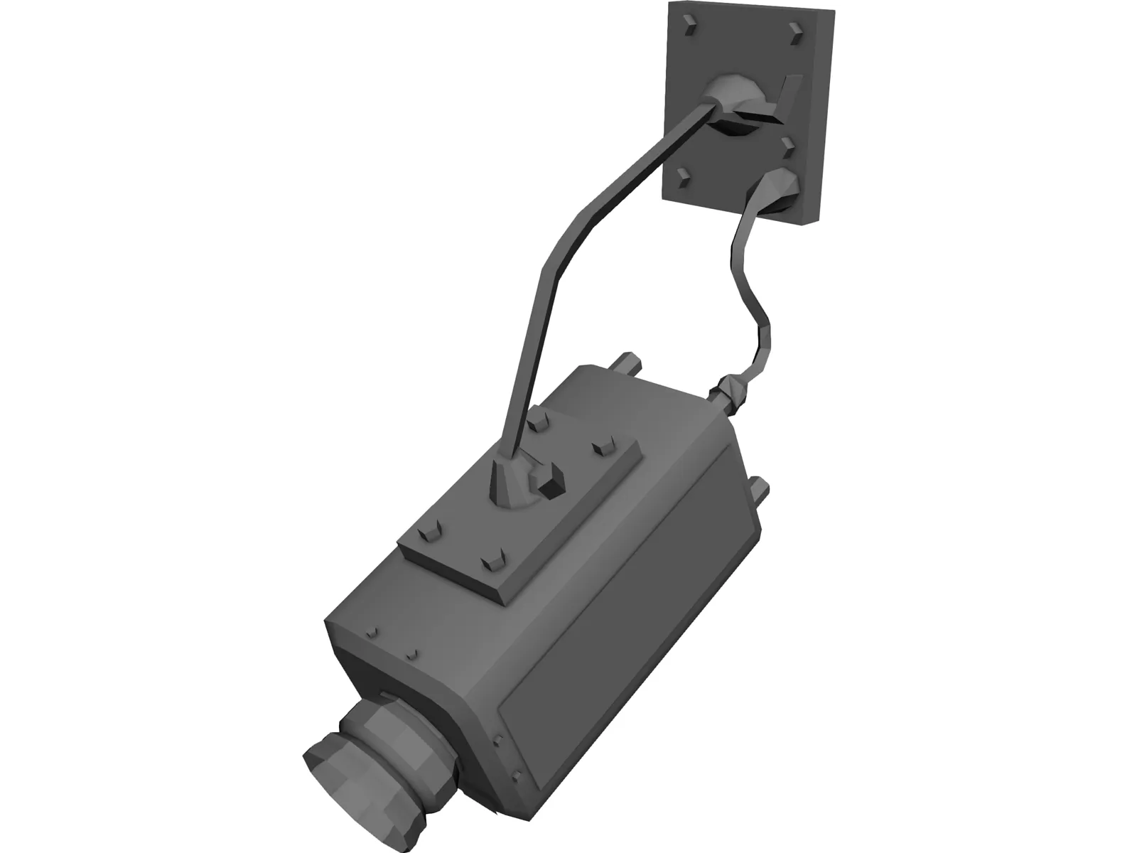 Video Security Camera 3D Model