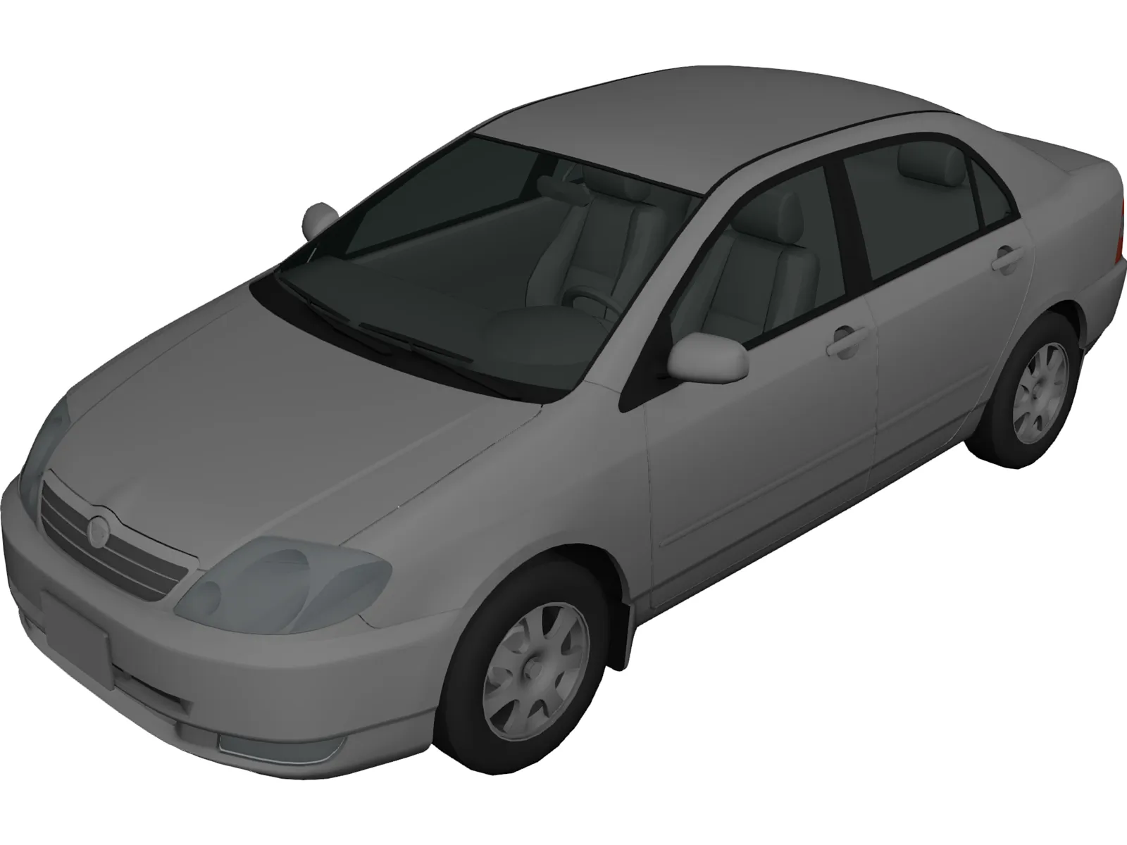 Toyota Corolla (2000) 3D Model