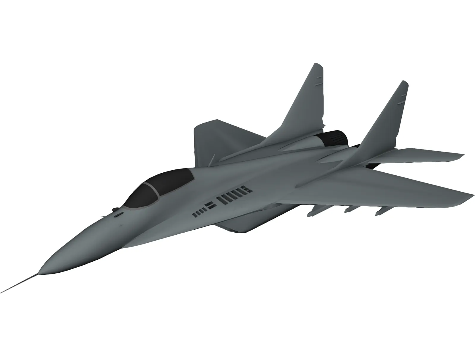 MiG-29 Fulcrum 3D Model