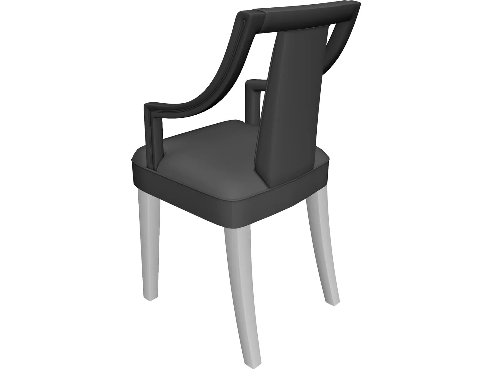 Chair Wood 3D Model