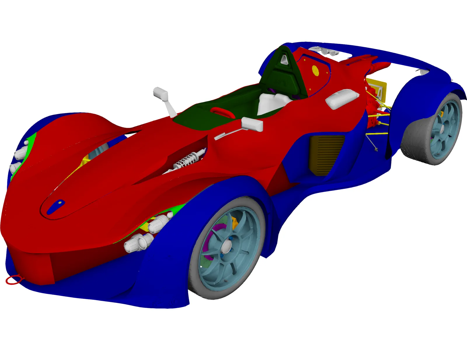 Bac Mono 3D Model