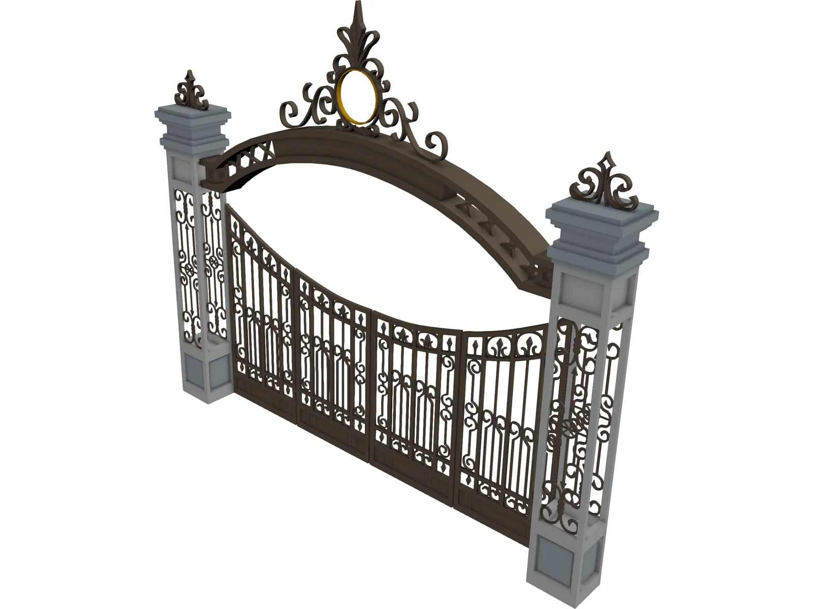 Gate 3D Model