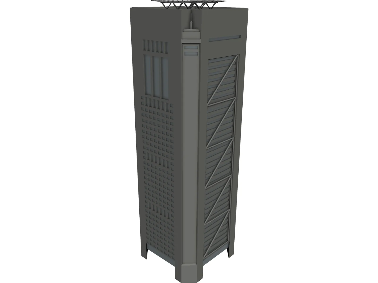 Skyscraper 3D Model