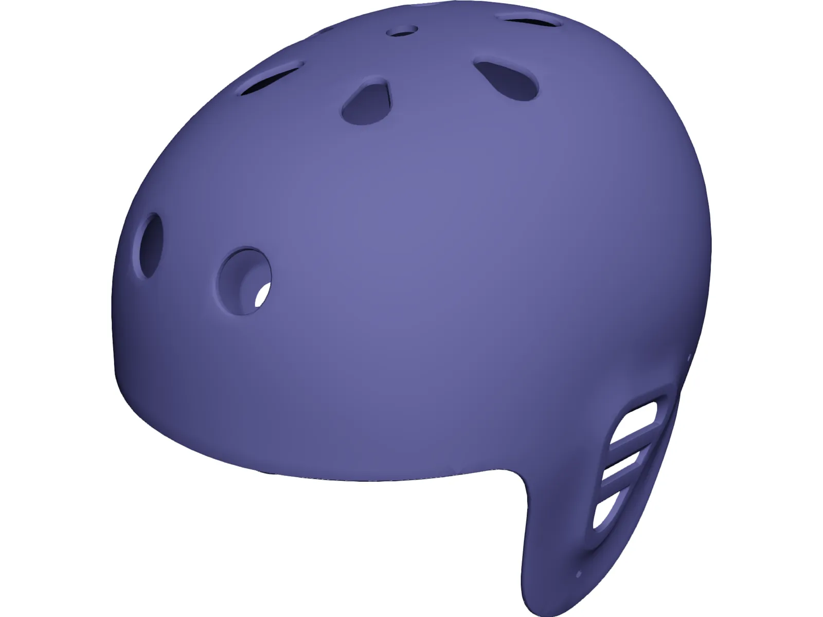 Fullcut Helmet Shell 3D Model