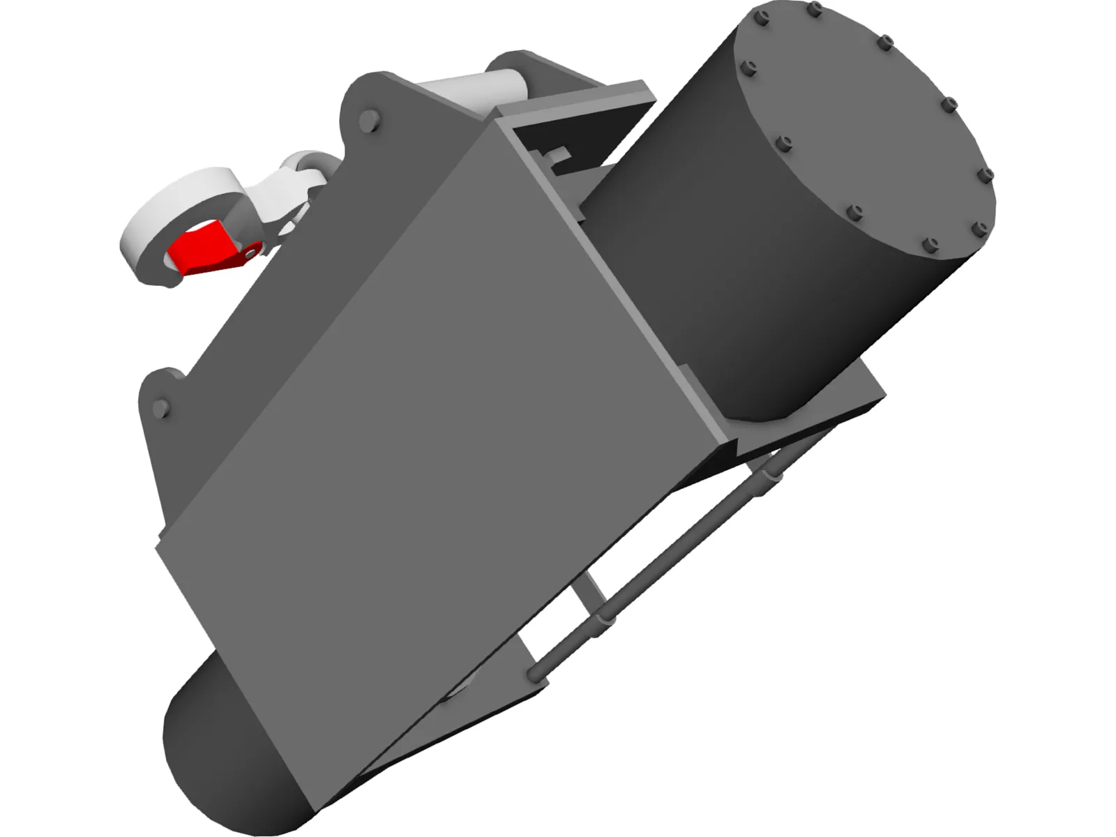 Winch 3D Model